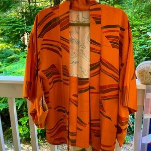 Vintage Kimono Jacket in Heavyweight Silk